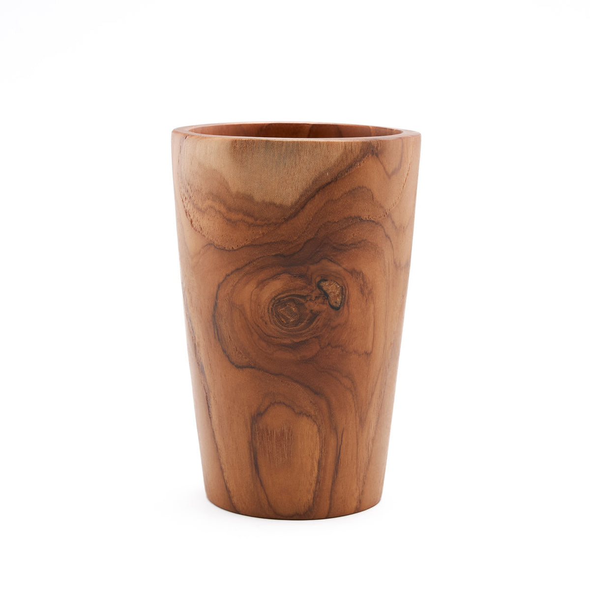 Tasse en racine de teck