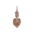 Porte-clés feuille Komodo - Naturel - 22 cm