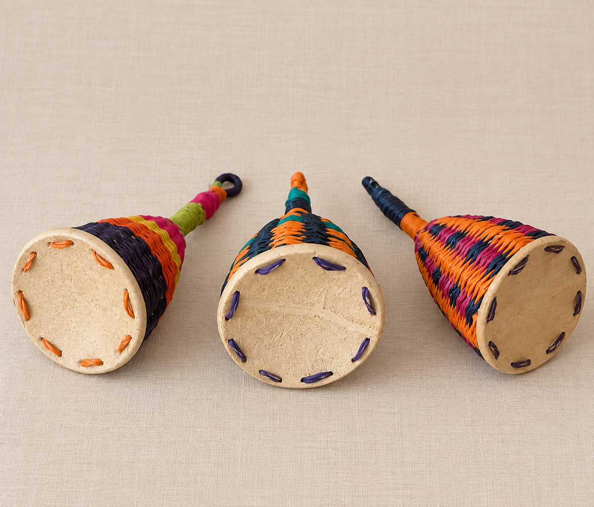 Maracas artisanales pour enfant