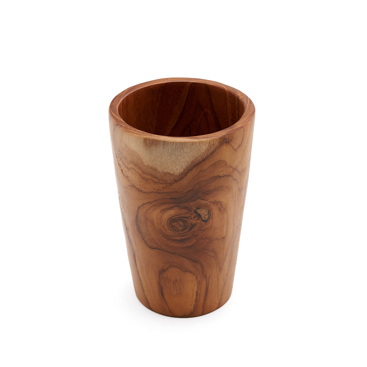 Tasse en racine de teck