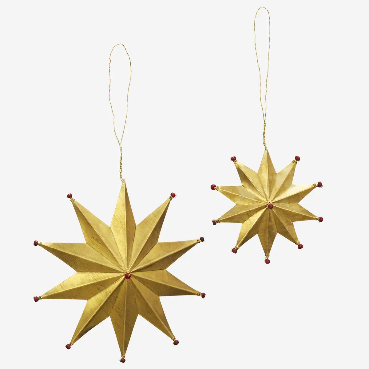Etoiles en laiton - lot de 2