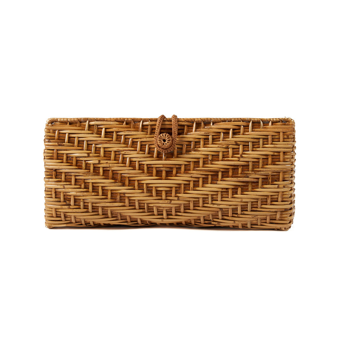Pochette Clutch-a-lot en rotin - Naturel - 28 cm