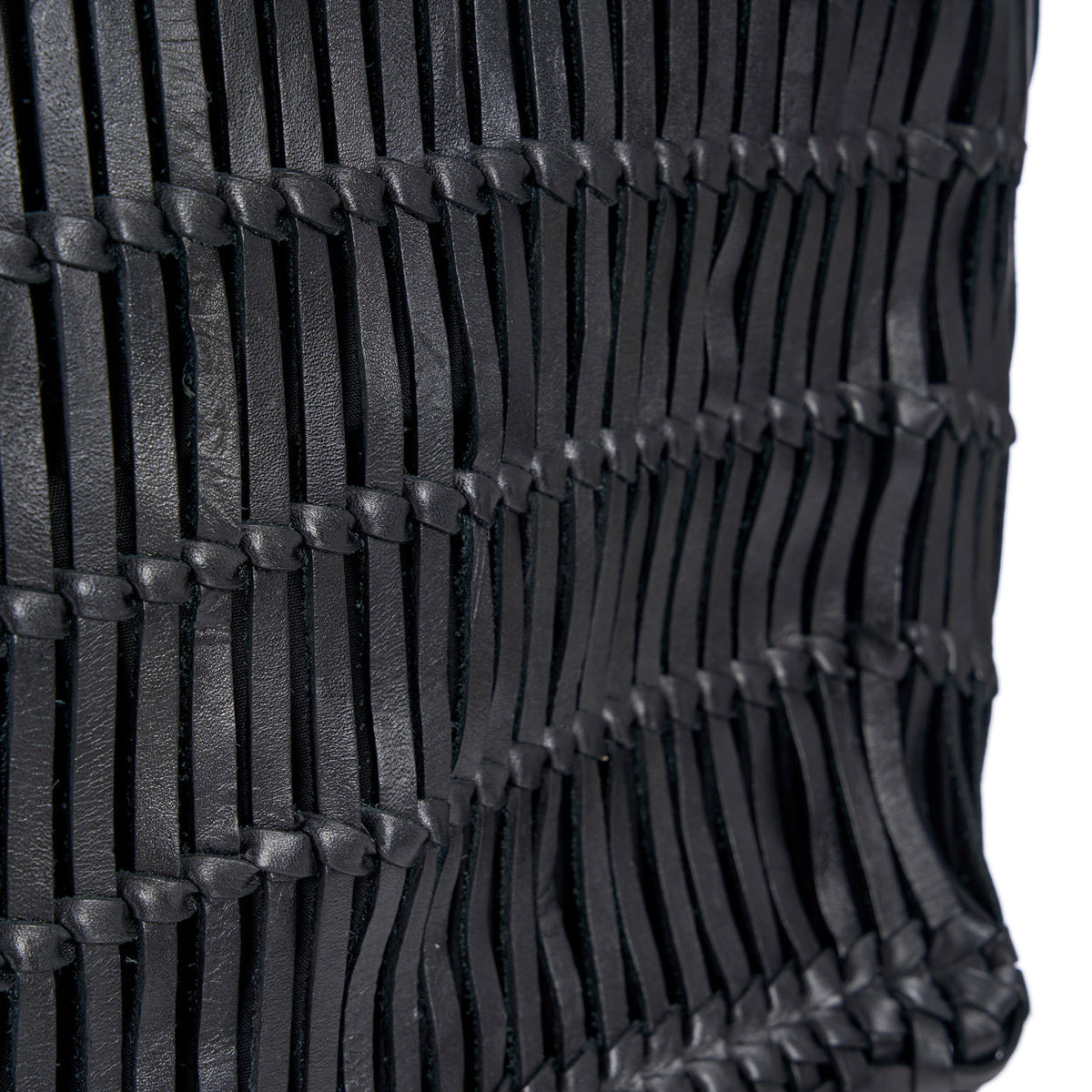 Grand sac cabas Haute en cuir - Noir - 36 cm
