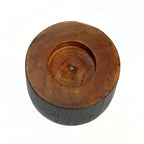 Photophore Bondi en teck - Naturel - Ø 8 cm