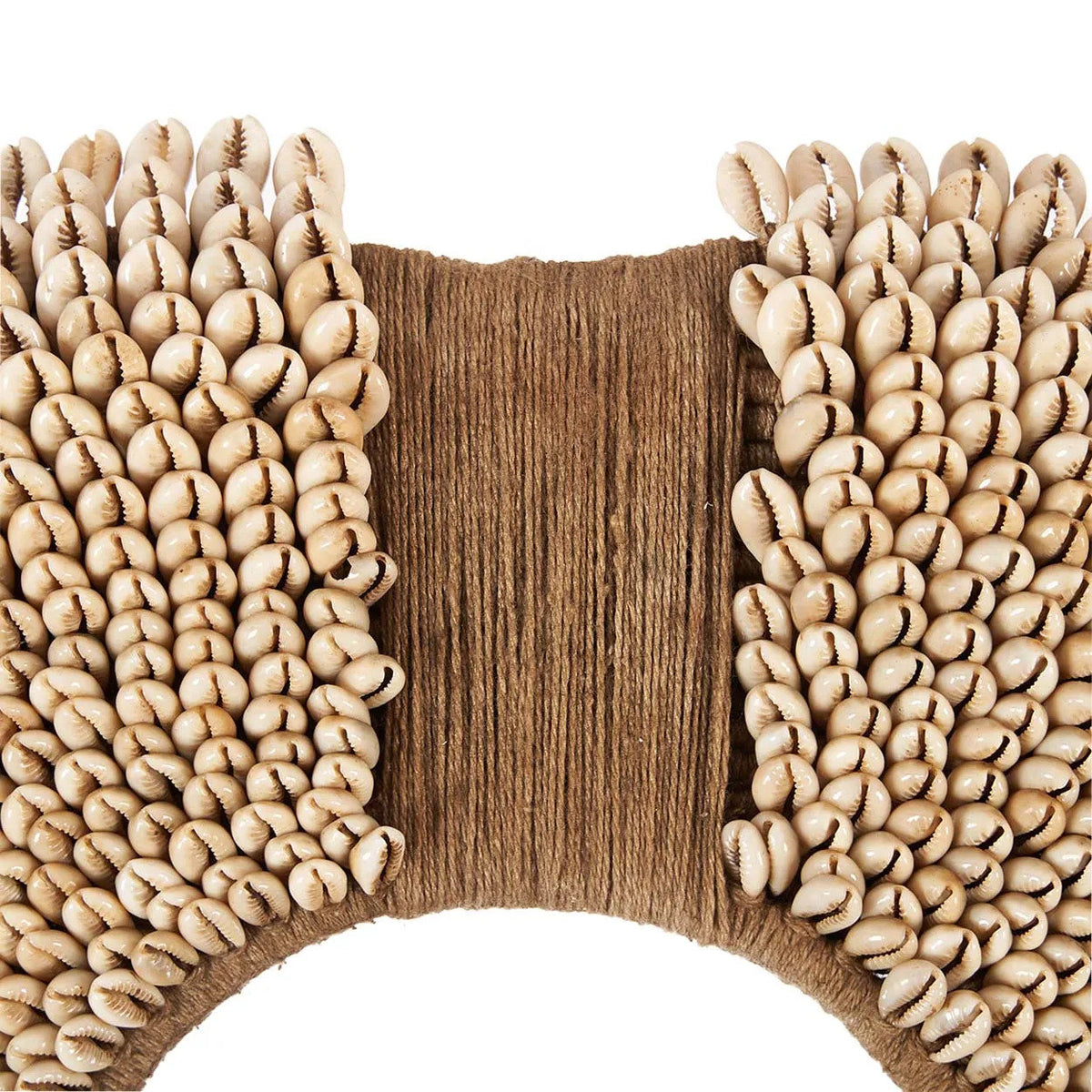 Décoration en coquillages sur socle – Naturel