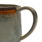 Mug Côa - Brun et vert - Taille L (H 9 cm)