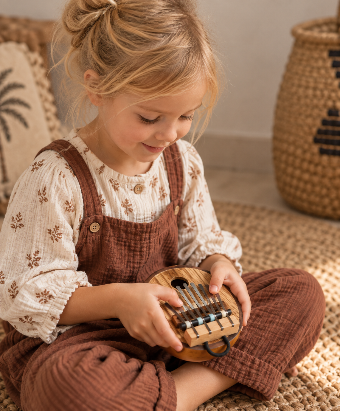 Kalimba artisanale pour enfant