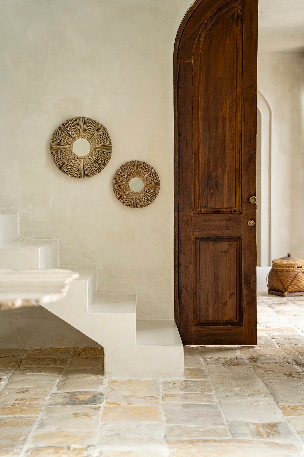 Miroir Alang Alang – Naturel – Modèle M