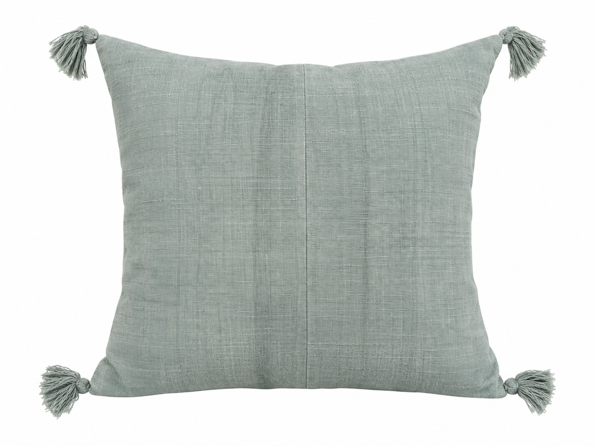 Housse de coussin en coton bio - Divers coloris M