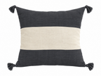 Housse de coussin en coton bio - Divers coloris M
