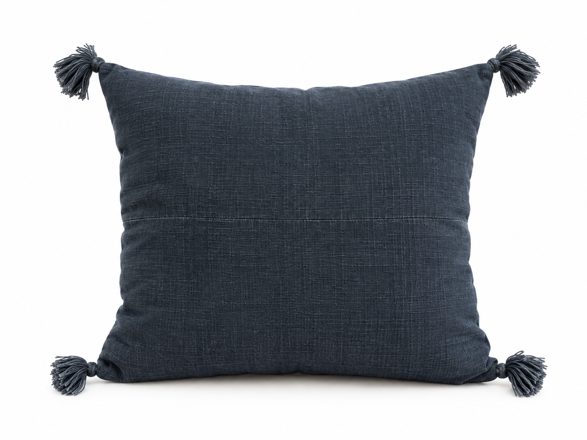 Housse de coussin en coton bio - Divers coloris M