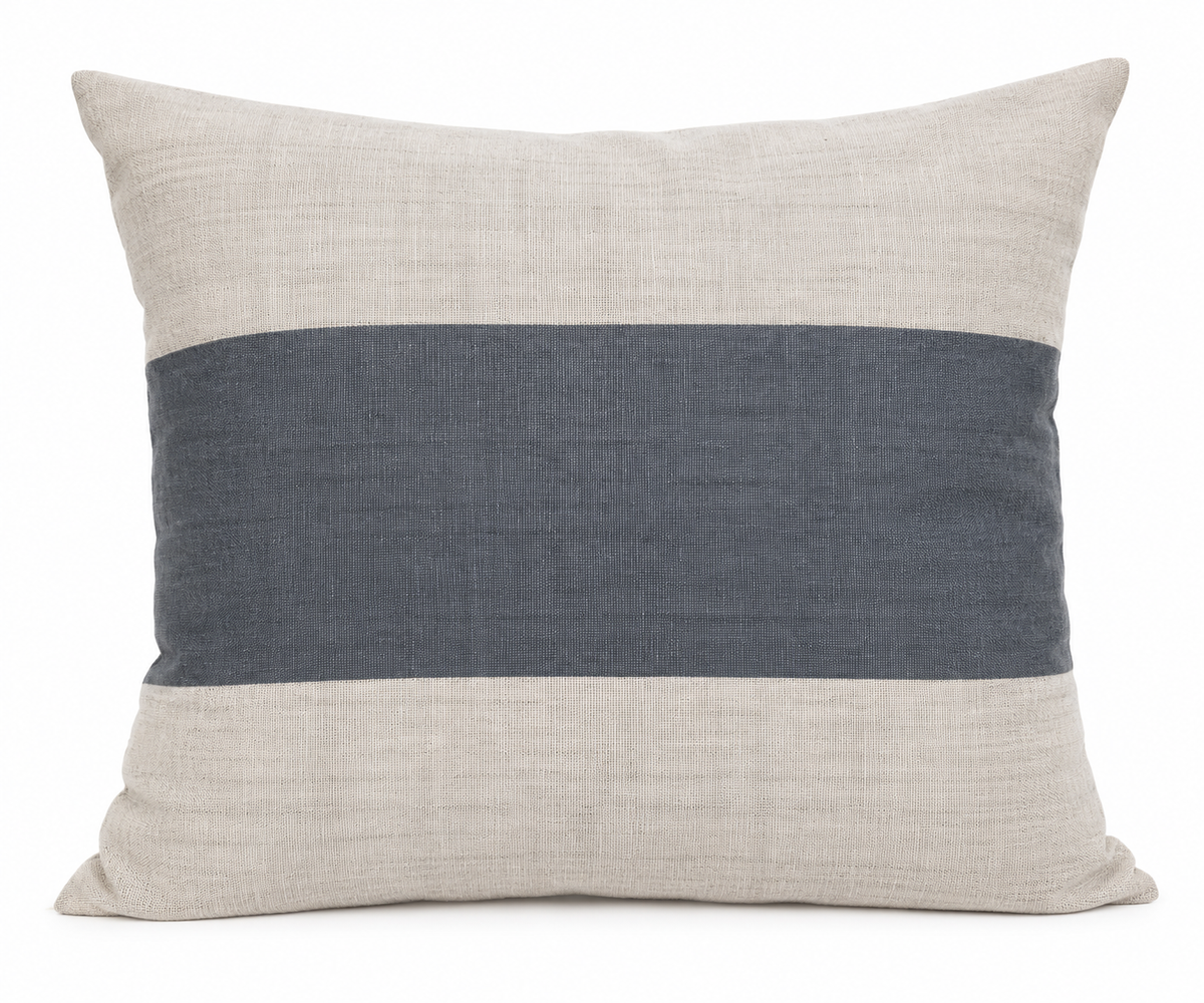 Housse de coussin en coton bio - Divers coloris XL