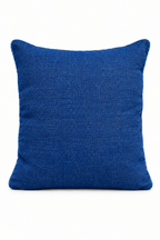 Housse de coussin en pagne tissé - Collection blue lagoon