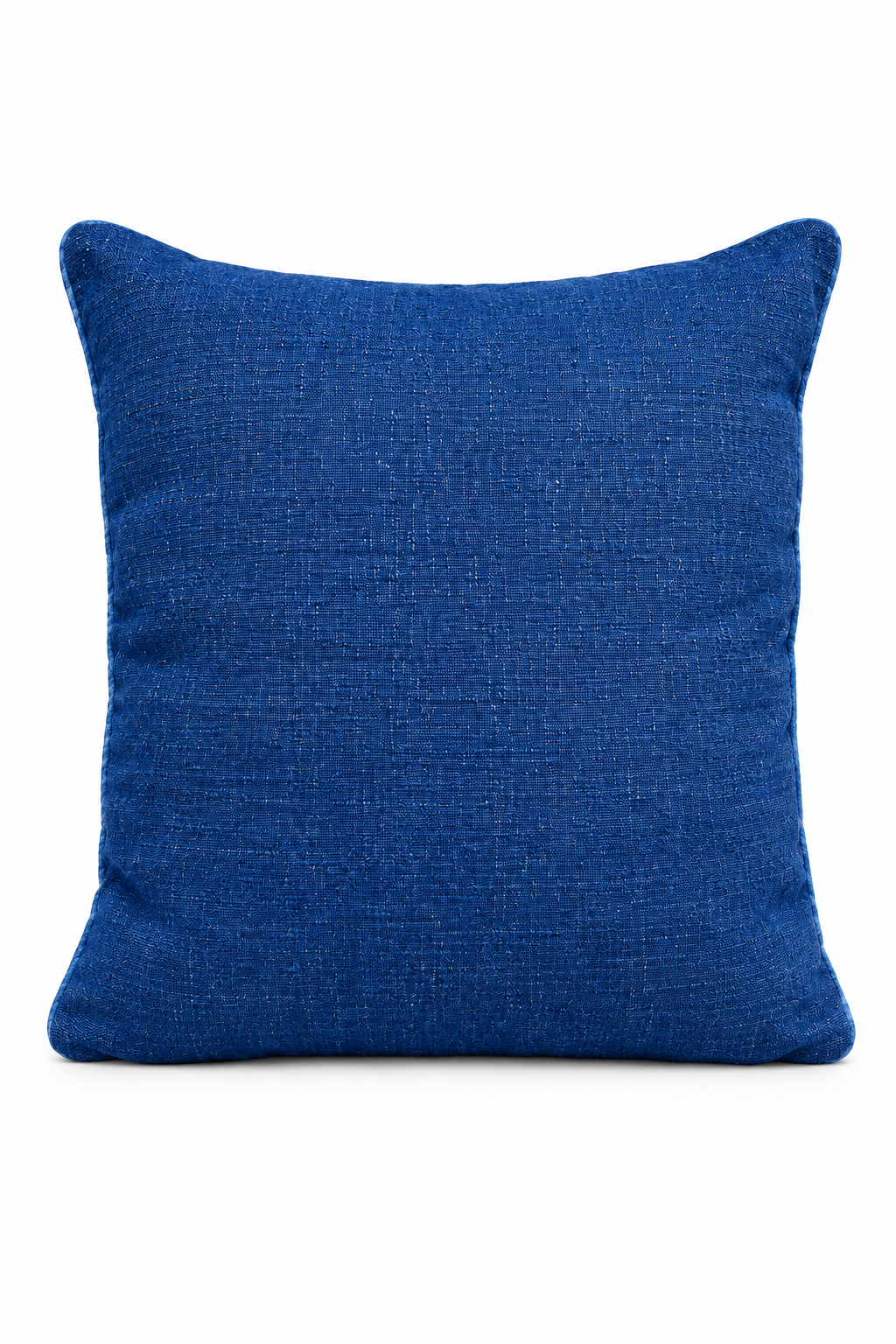 Housse de coussin en pagne tissé - Collection blue lagoon