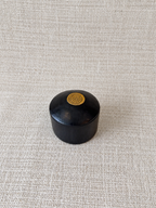 Boite de rangement en cuir avec dorure - Petit modèle
