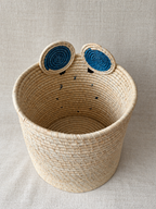 Panier enfant ours bleu