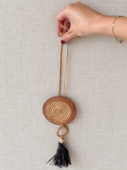 Décoration murale en fibres naturelles enfant