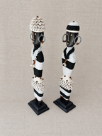Statuettes Namji noir et blanc