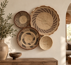 Panier mural tressé - Modèle XL