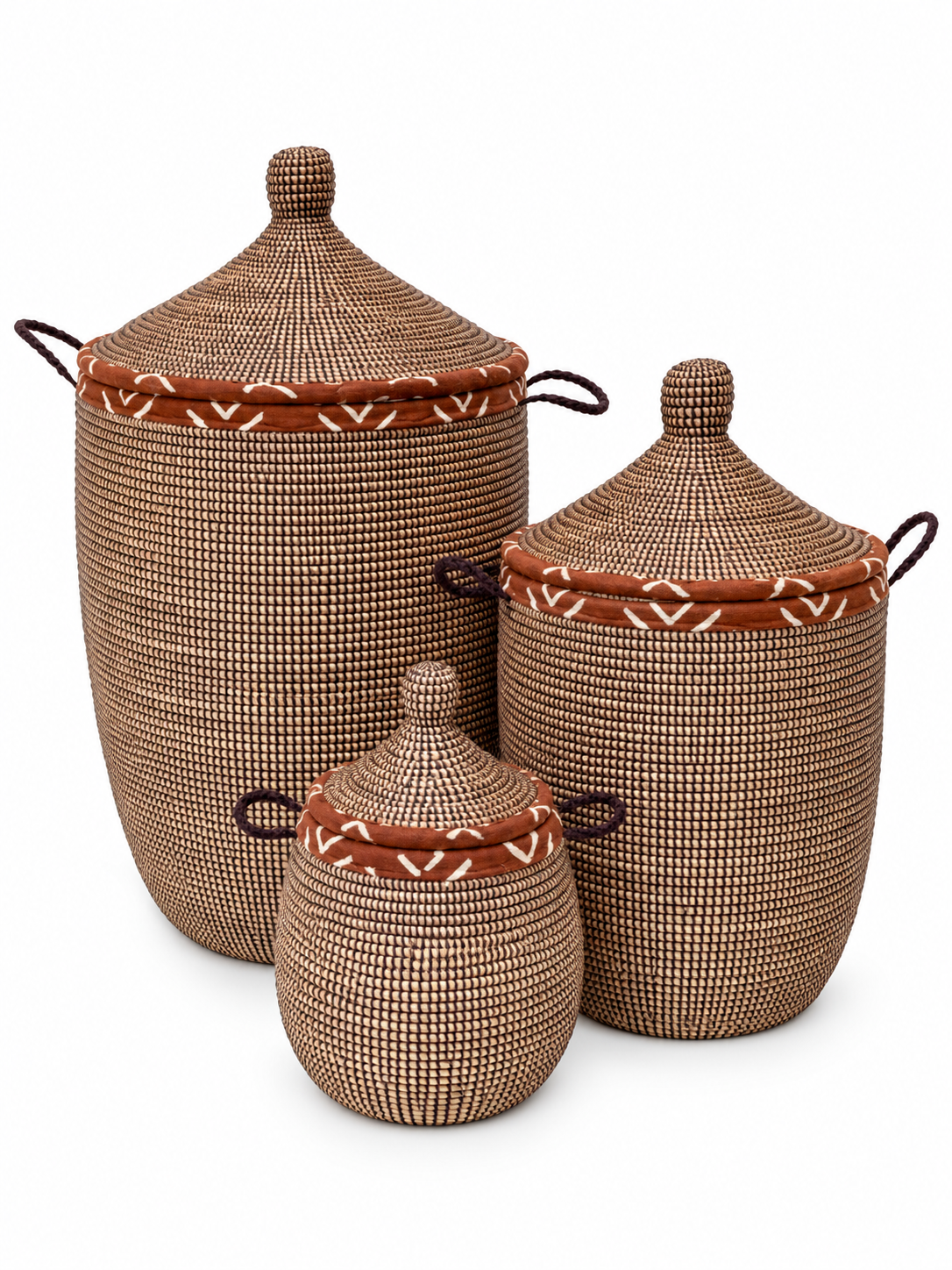 Panier tressé de Ngaye Mékhé – Modèle S