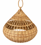 Suspension naturelle en osier