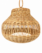 Suspension naturelle en osier