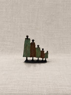 Statuette famille 1 – bronze à la cire perdue