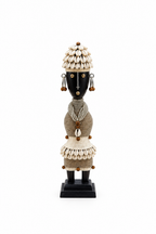 Statuette Namji argentée - femme