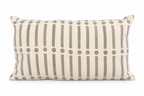 Coussin en coton naturel fait main - Rectangle