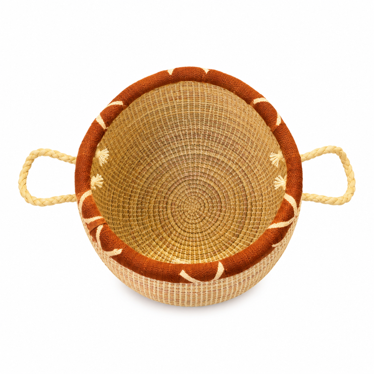 Panier tressé de Ngaye Mékhé – Modèle S