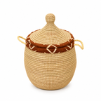 Panier tressé de Ngaye Mékhé – Modèle S