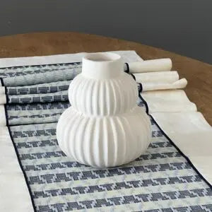 Chemin de table en pagne tissé