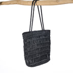 Grand sac cabas Haute en cuir - Noir - 36 cm