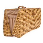 Pochette Clutch-a-lot en rotin - Naturel - 28 cm