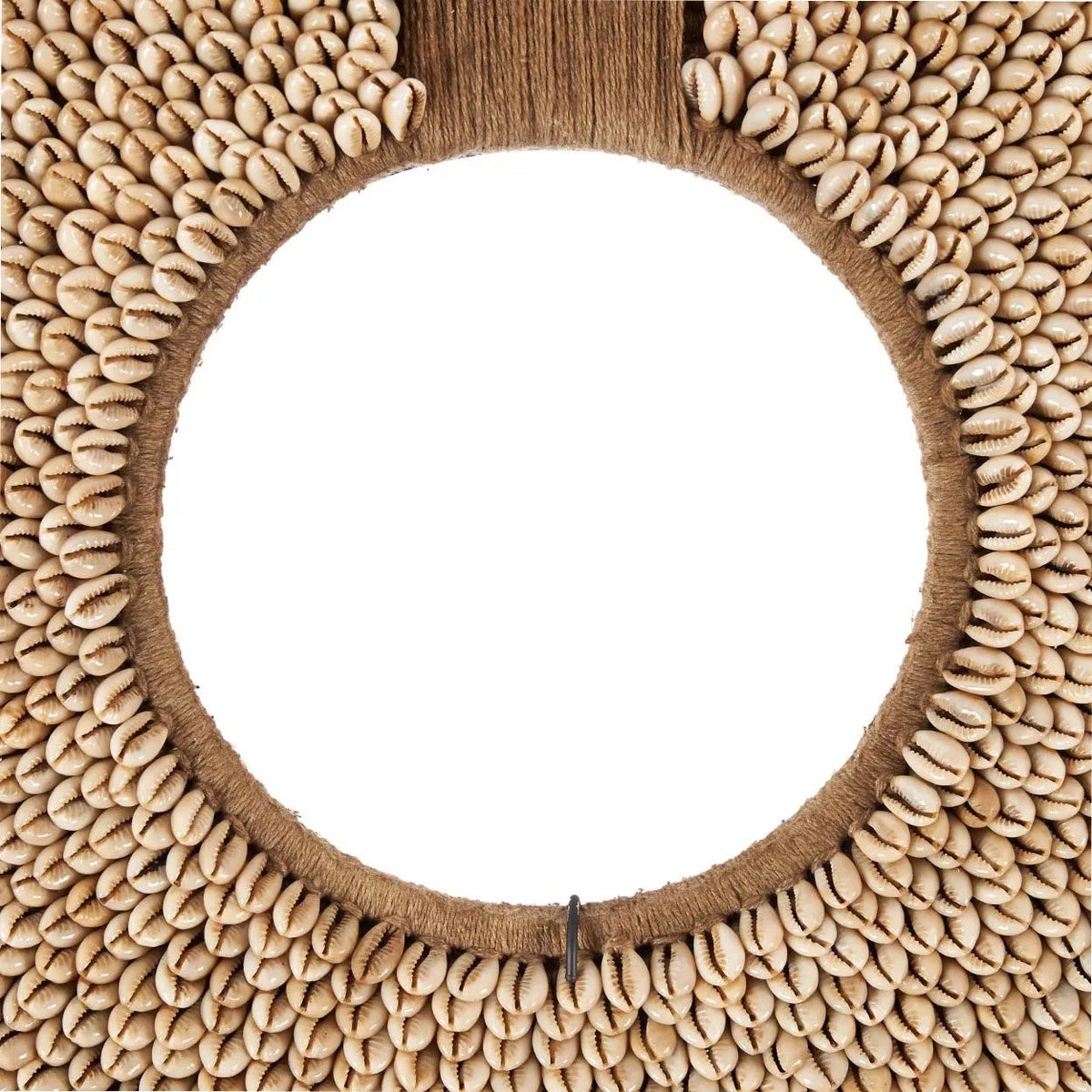 Décoration en coquillages sur socle – Naturel