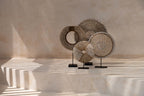 Décoration en coquillages sur socle – Naturel