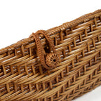 Pochette Clutch-a-lot en rotin - Naturel - 28 cm