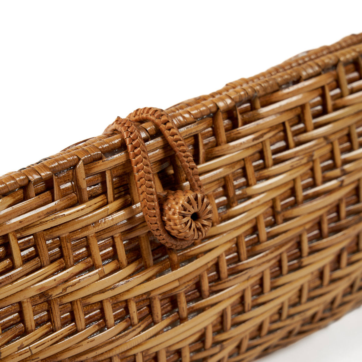 Pochette Clutch-a-lot en rotin - Naturel - 28 cm