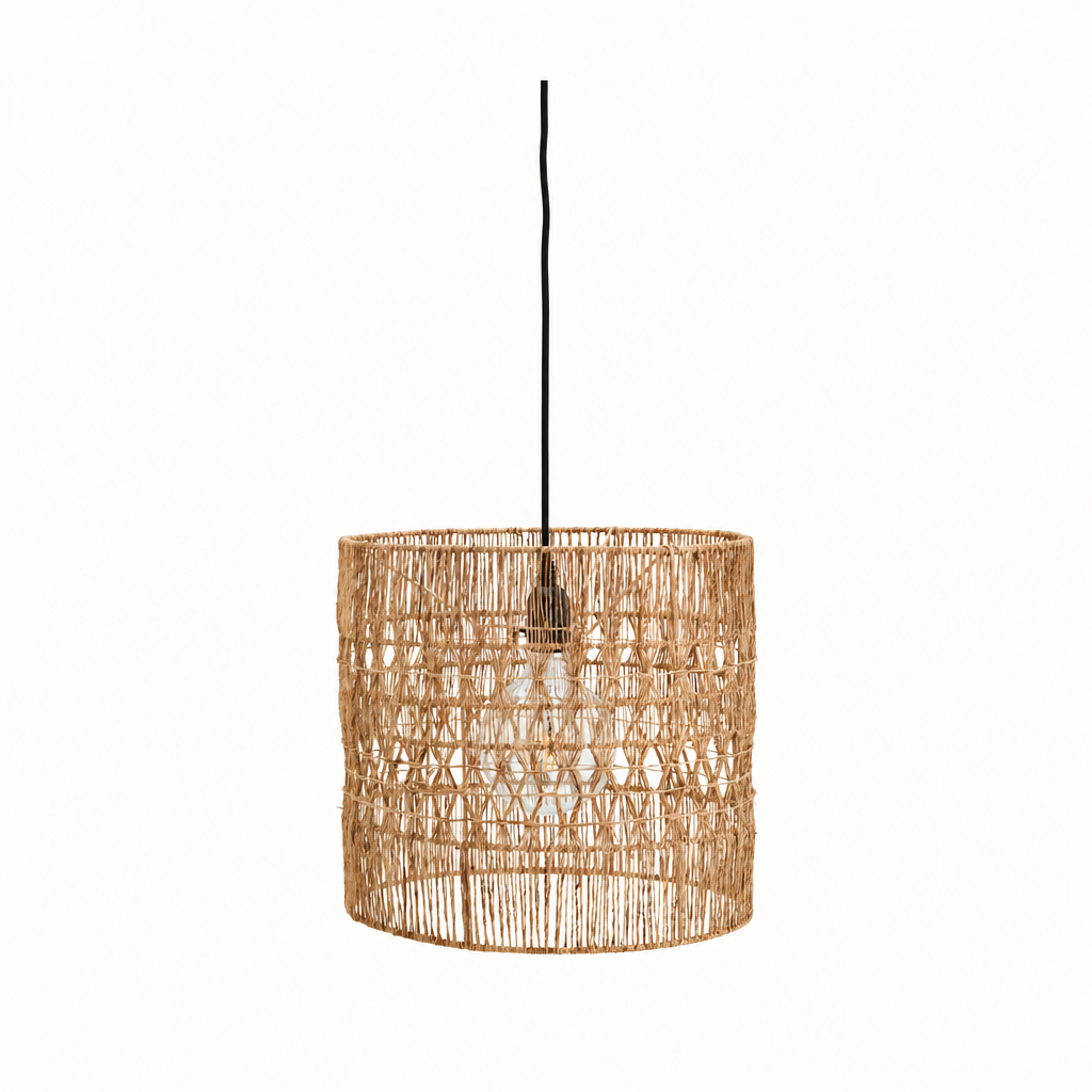 Lustre en jute