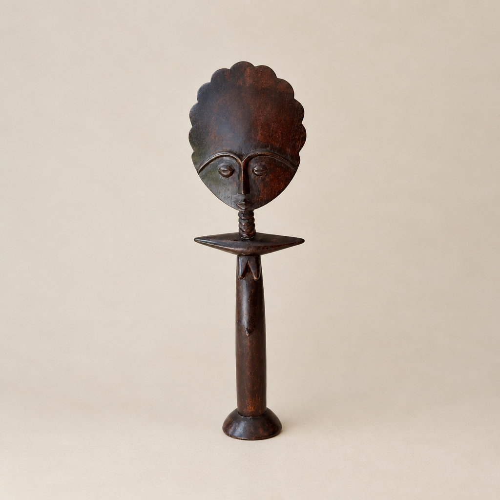 Statuette Ashanti, vue trois quarts
