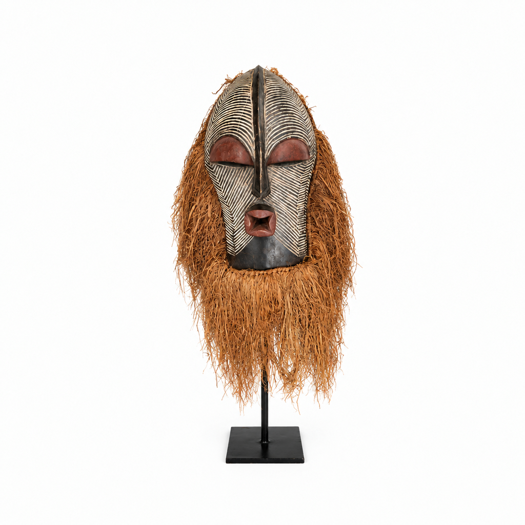 Masque Songye Kifwebe, vue principale