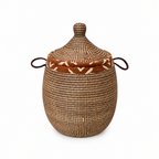 Panier tressé de Ngaye Mékhé – Modèle S