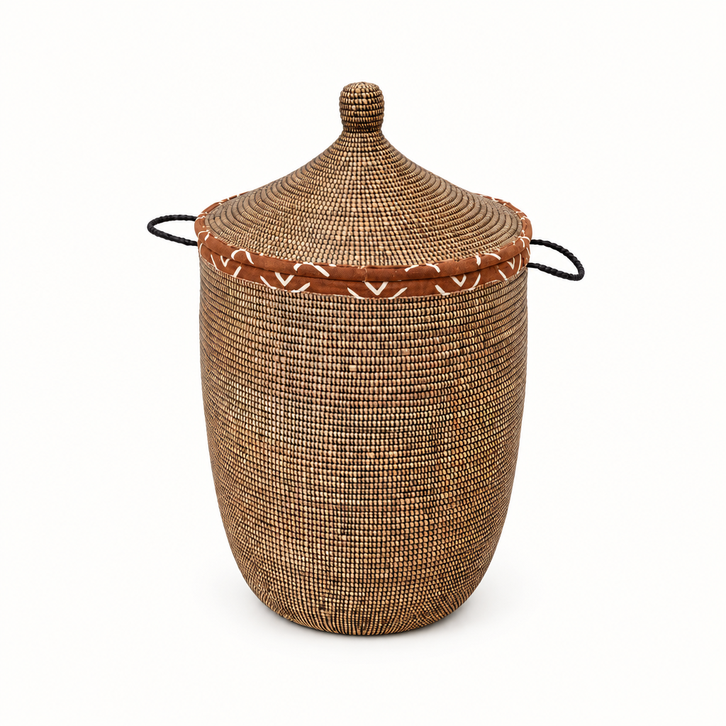 Panier tressé de Ngaye Mékhé - Modèle L