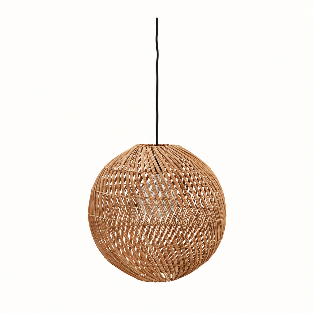 Lustre en Rotin