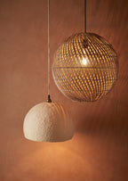 Lustre Rotin - intérieur